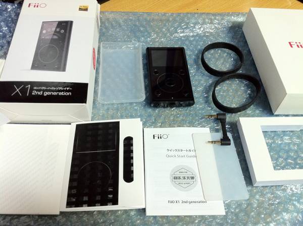 極美品】FiiO X1 2nd gen ハイレゾ対応 DAP 極美品】Fiio X1 2nd