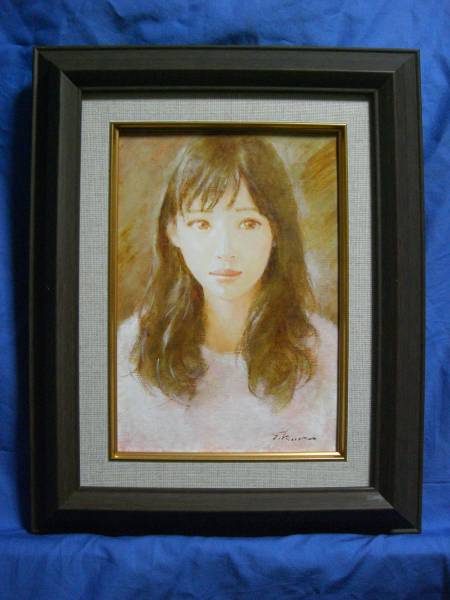黒川達也 真作「桃花」油彩SM 師・宮永岳彦(人物画)｜売買された