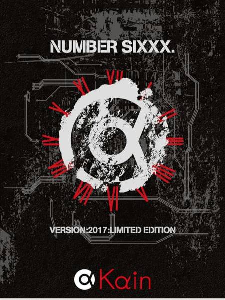 Kαin 新シングル「NUMBER SIXXX.」会場限定盤（CD+DVD+歌詞ポストカード）赤坂BLIZ限定ver ENDLESS JILS 藤田幸也 D≒SIRE MASK SANA 蜉蝣_1