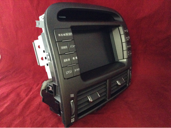 A389 中古 セルシオ UCF30 UCF31 前期 マルチモニター ディスプレイ ナビ 86111-50120 動作保証