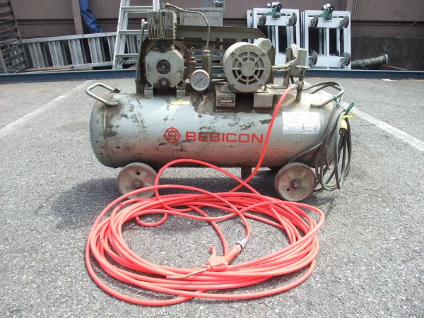 ☆日立製作所☆エアーコンプレッサー☆BU-7SL☆中古 日立産機 【公式通販】