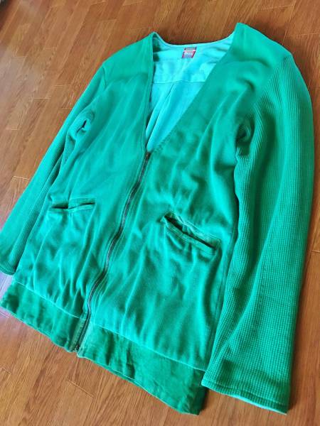 名作 shantii ヌバックガーディガン