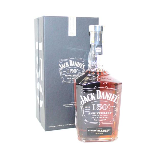 ☆古酒 箱付/JACK DANIEL`S（ジャックダニエル）150周年記念ボトル