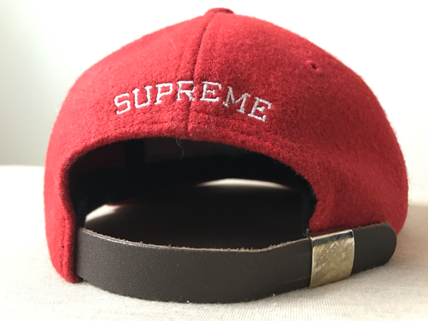 Supreme S Logo - Wool 6-Panel Cap Black Red | Panel US 0 eBay Blue LA