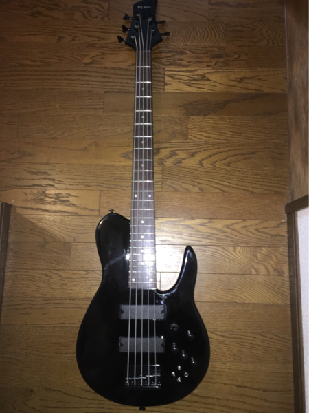 フォデラ風 スルーネック5弦ベース 新品