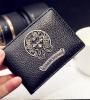クロムハーツ chromhearts 免許証入れ 名札 名刺収納 ケース レザー 男女兼用#黒 ノベルティ