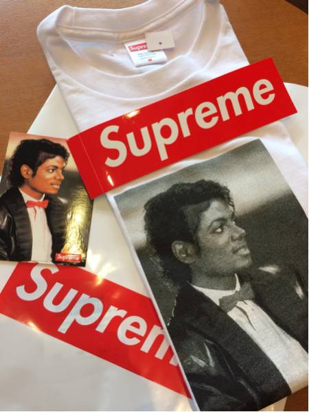 Supreme 17SS Michael Jackson Tee White サイズM 白 Tシャツ