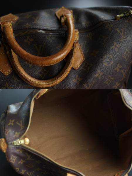 645-202 メ便送料込！ ルイヴィトン LOUISVUITTON モノグラム スピーディー ４０ ハンドバッグ ミニボストンバッグ