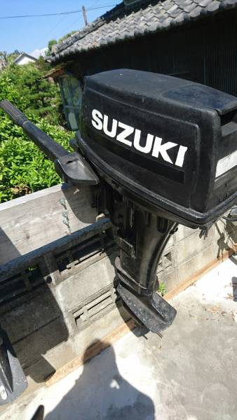 スズキ 船外機 9.9馬力 2スト DT9.9 SUZUKI - オンライン 足 中古 L 2