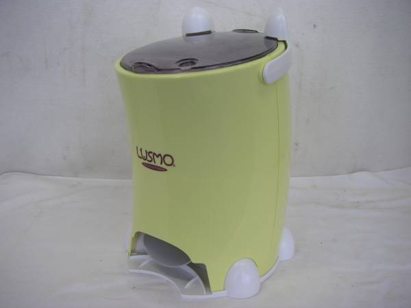■ルスモ ペットフード・オートフィーダ L-AF110 ペット用自動給餌器 中古 イエロー