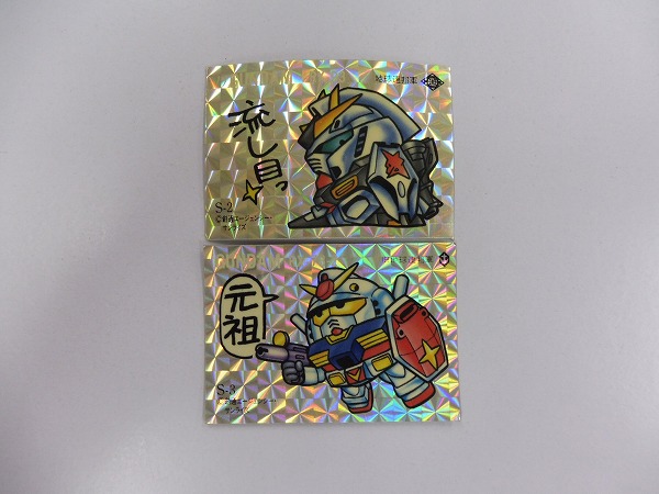 n C854p 大量 当時物 ガン消し SDガンダム ガシャポン戦士 シール 80枚