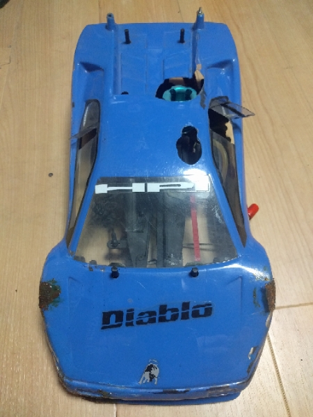 HPI エンジン □希少 ボディ ディアブロGT RS4 NITRO Super RC