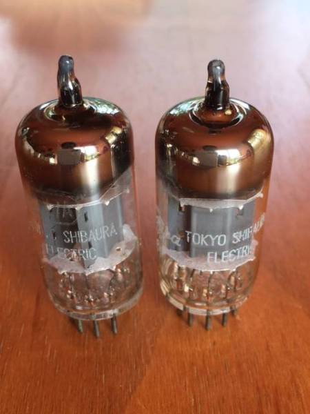 TOSHIBA ECC83(12AX7A)×2