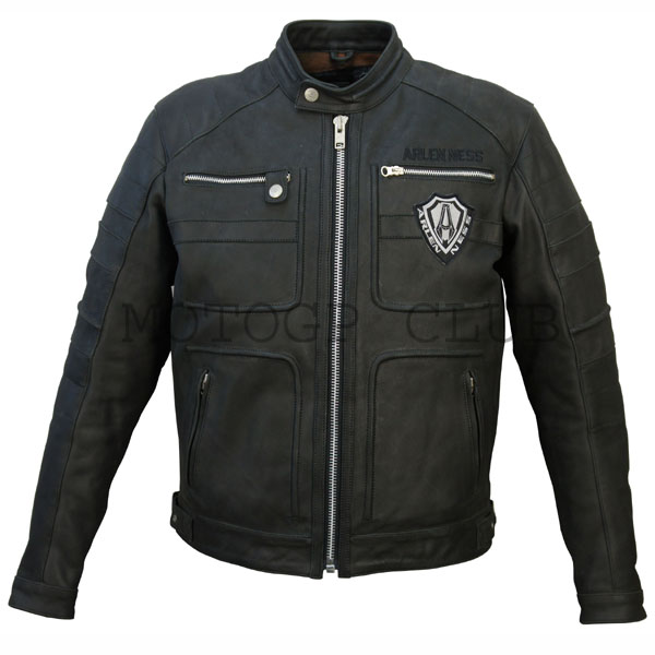 ARLEN NESS 本革ジャケット Lサイズ ARLENNESS アレンネス プロテクション カフェレーサーレザージャケット
