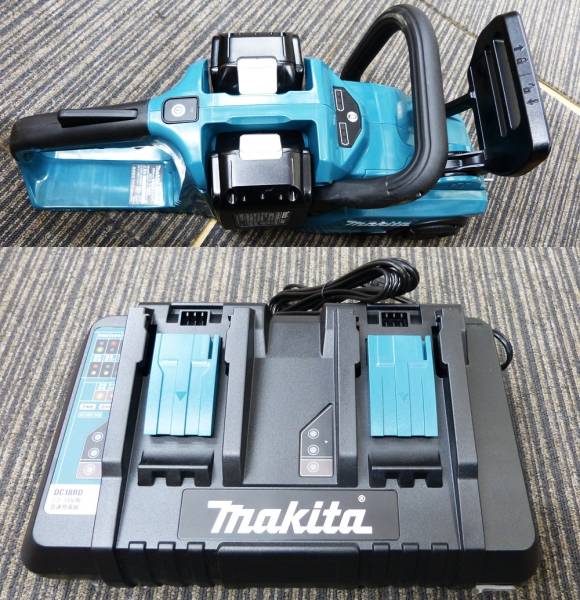 マキタ 充電式チェンソー MUC353DPG2 バッテリー2個付き 