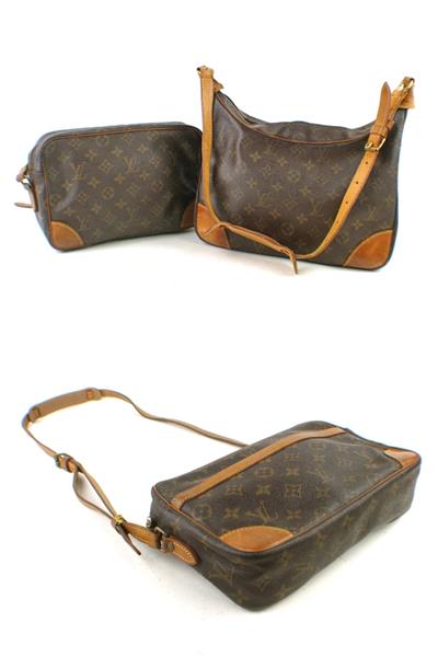 1円～ ルイ・ヴィトン モノグラム トロカデロ27 ブローニュミニ ショルダーバッグ 2点セット 中古