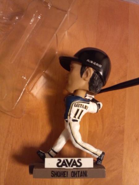 日本ハムファイターズ　大谷選手　ボブルヘッド　#バッター即決！_3