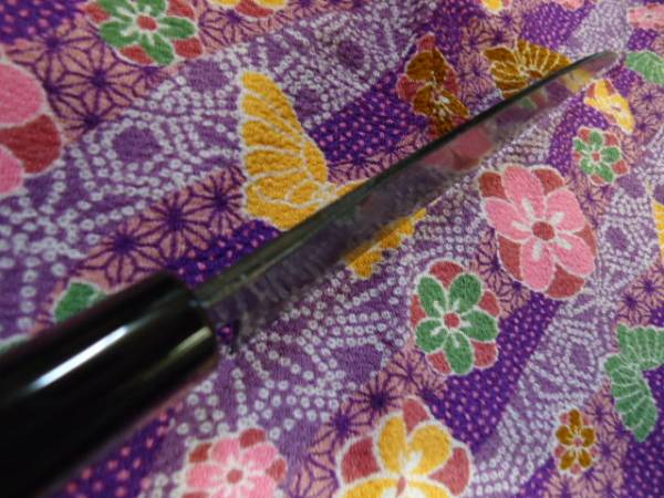 送料500円 オリジナル 手打ち鍛造両刃柳180 切れ味保障