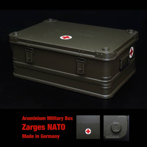 ZARGES | Zarges Storage British A20 Army 日本正規代理店 アルミ 80×60×