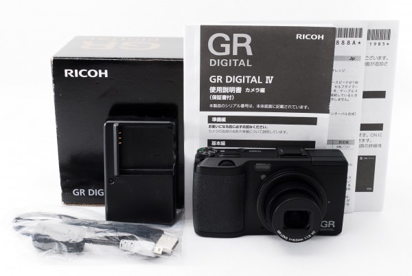 ☆美品☆ RICOH リコー GR DIGITAL GR 4 IV 元箱つき ☆美☆RICOH
