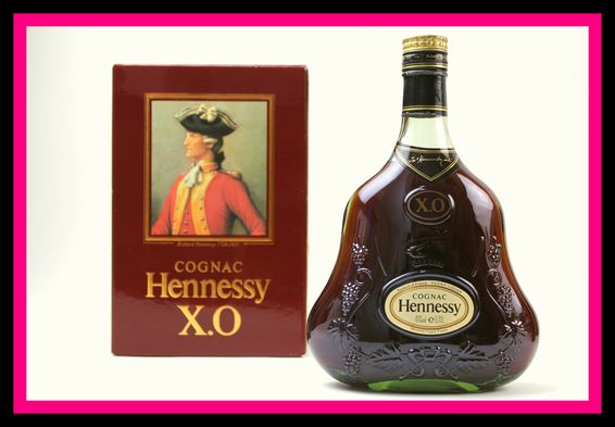 未開栓 Hennessy ヘネシー XO グリーンボトル ゴールド 金キャップ