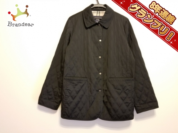バーバリーロンドン コート レディース 黒 キルティング/冬物 Burberry LONDON