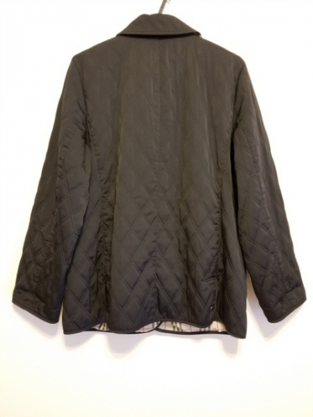 バーバリーロンドン コート レディース 黒 キルティング/冬物 Burberry