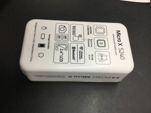 Podsh Micro POSH Micro X S240b - 2.4 4G Android 4.4 Kit Kat Dual-core 4GB 2MP ...