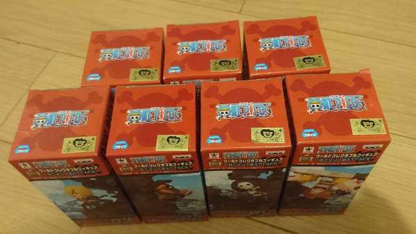 【未開封・美品】☆ ワンピース ☆ ワールドコレクタブルフィギュア ～ ミニメリー号ATTACK ~★ レアアソート ☆ 全7種セット ★ワーコレ☆_3