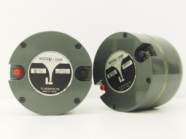 YL音響 ドライバー D-5500 ペア ▽ 4D32C-7