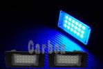 【新色】BMW ライセンス E82 E88 E70 E71 E39 E60 E61 E90 E91 E92 E93 36連LED SMD テールに 青 ブルー_1