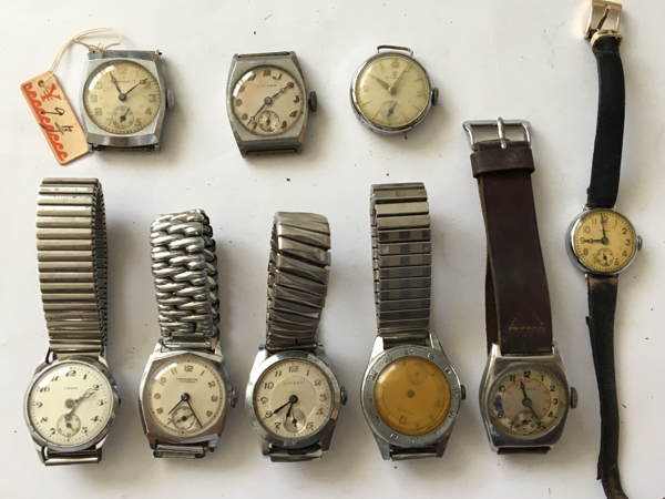 シチズン 手巻き時計 ジャンク品 9個 腕時計 CITIZEN 手巻 ③ 1円 