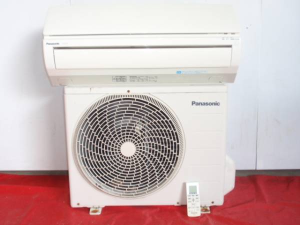 Panasonic ルームエアコン CS-221CF-W 2012年製 7-18-3A Panasonic