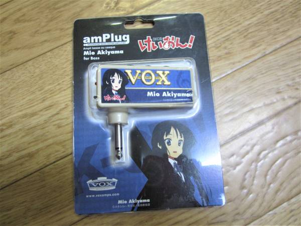 VOX amPlug ☆VOX amPlug アンプラグ けいおん！秋山澪 ベースアンプ
