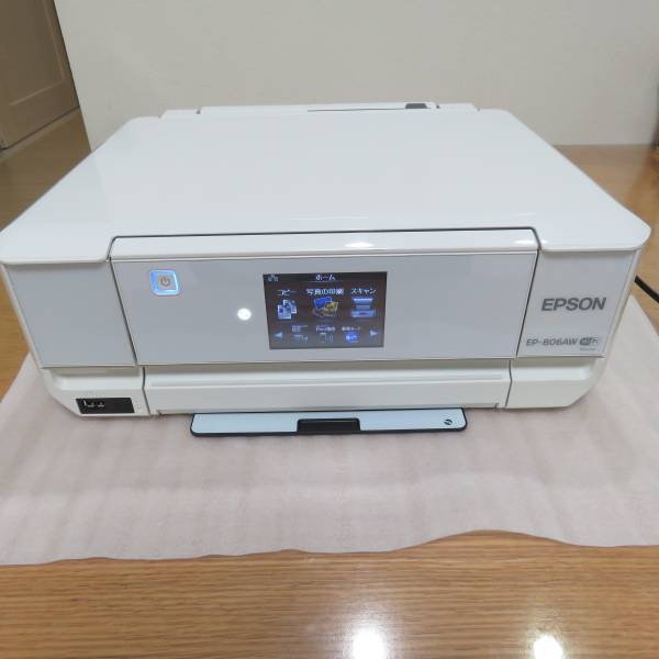 【ジャンク品】EPSON EP-806AW プリンター・スキャナー・コピー機 エプソン EP-806AW 印刷、コピー、レーベル印刷、スキャナー動作確認品
