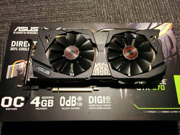 ASUS STRIX-GTX970-DC2OC-4GD5 [PCIExp 4GB] 中古