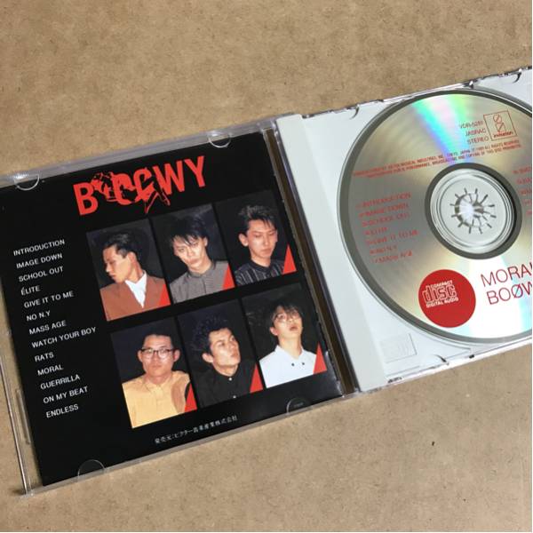 BOOWY / MORAL ボウイ / モラル 1stアルバム □氷室京介 布袋寅泰 松井
