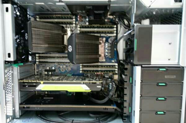 44コア88T デュアルXEONワークステーション E5-2699v4x2/QuadroP6000