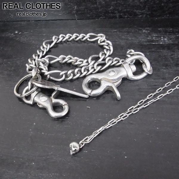 LOUNGE LIZARD/ラウンジリザード 14SS ウォレットチェーン/スカル