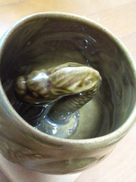 ★沖縄　琉球焼　教訓茶碗　未使用美品！★_2