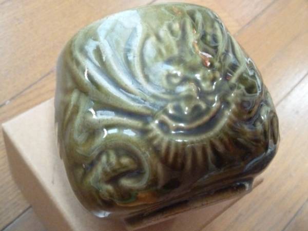 ★沖縄　琉球焼　教訓茶碗　未使用美品！★_3