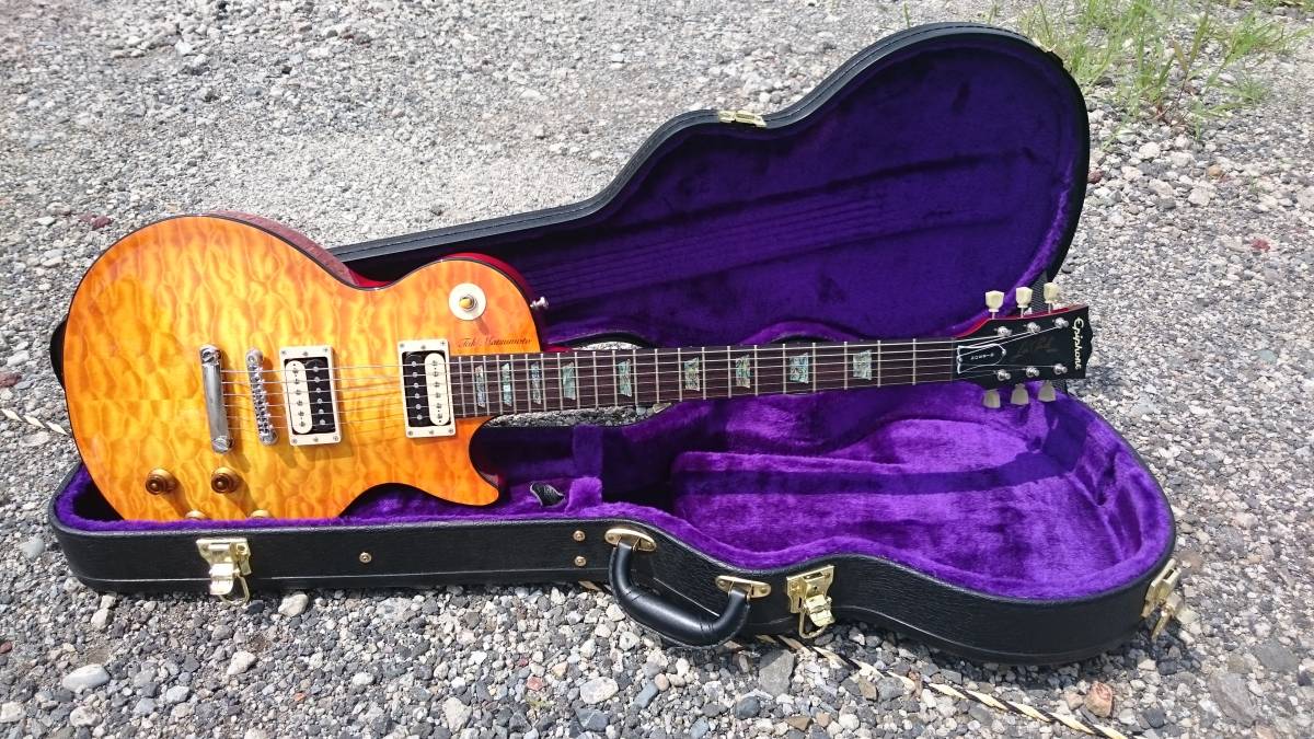 Epiphone Elite TAK BURST B'z 松本孝弘 Tak Matsumoto Les Paul レス