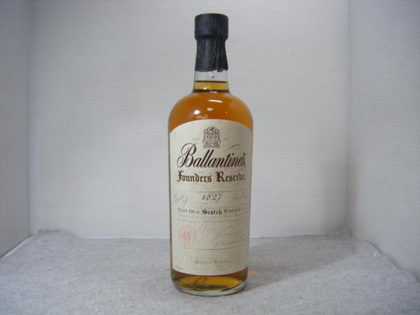 古酒 Ballantine's/バランタイン ファウンダーズ リザーブ 1827 未開栓