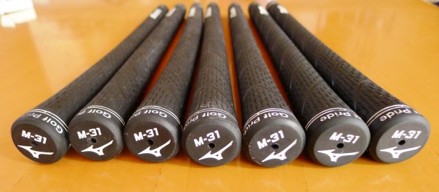 ミズノ　M-31　アイアン用純正　BLあり　7本　送料164円