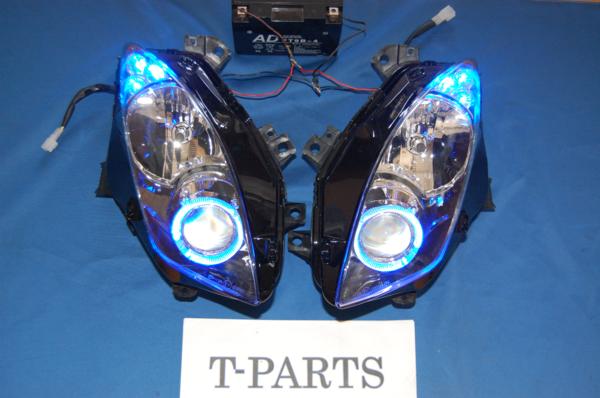 マジェスティ 4D9 プロジェクター イカリング ブルー LED SG20Jの入札 