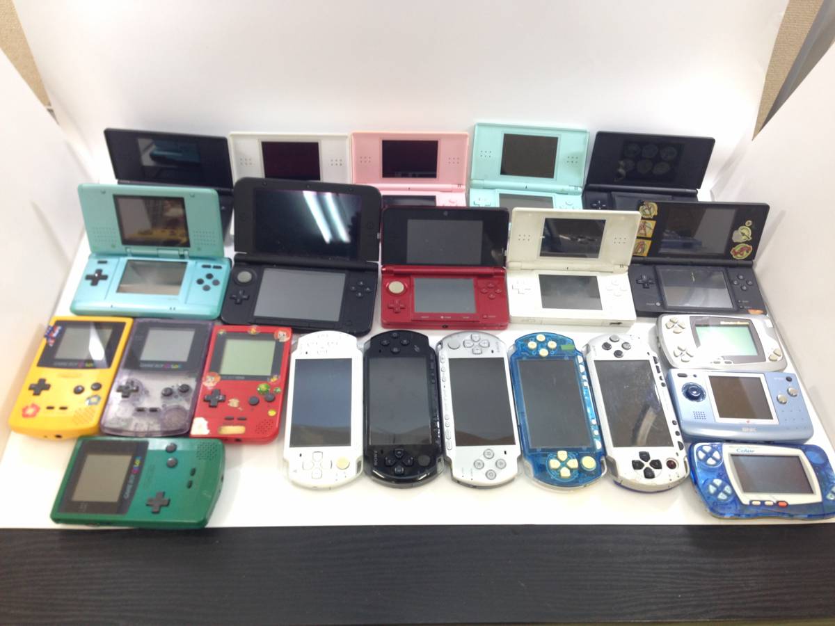 3DS、DS Lite本体、ソフト21本 3DS、DS Lite本体、ソフト21本 3DS、DS