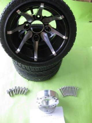 ジャイロ ATV10インチ キャノピー⁄X⁄UP ホイール 扁平タイヤSET 40mm