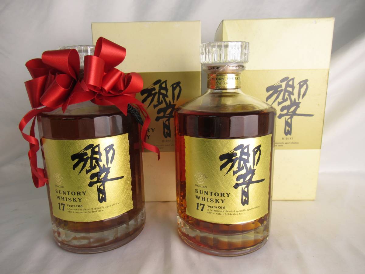 響 サントリー 17年 750ml 公式通販 ゴールドラベル 両面ゴールド 