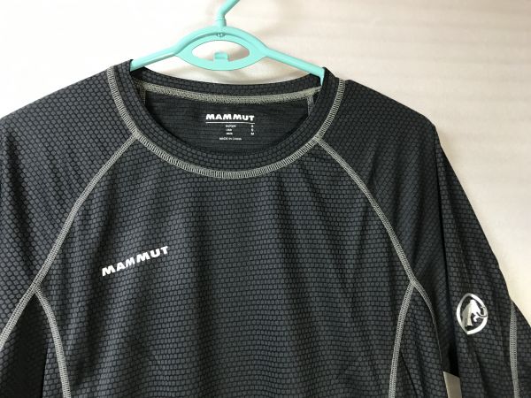 XL ／MAMMUT／メンズ長袖Tシャツ/ グレー