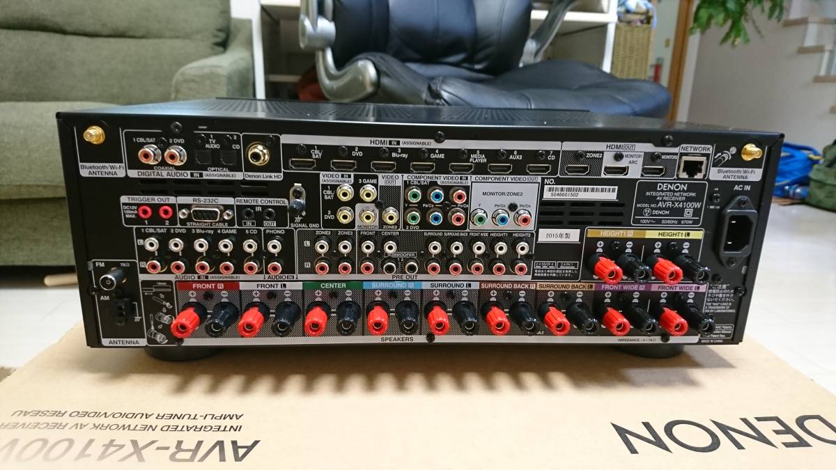 AVR-X4100W DENON AVアンプ - Dolby Denon アバックWEB-SHOP ⁄ 中古